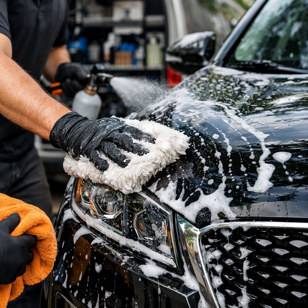 How to Wash a Car Like a Professional: Expert Tips from Sparky Clean Team