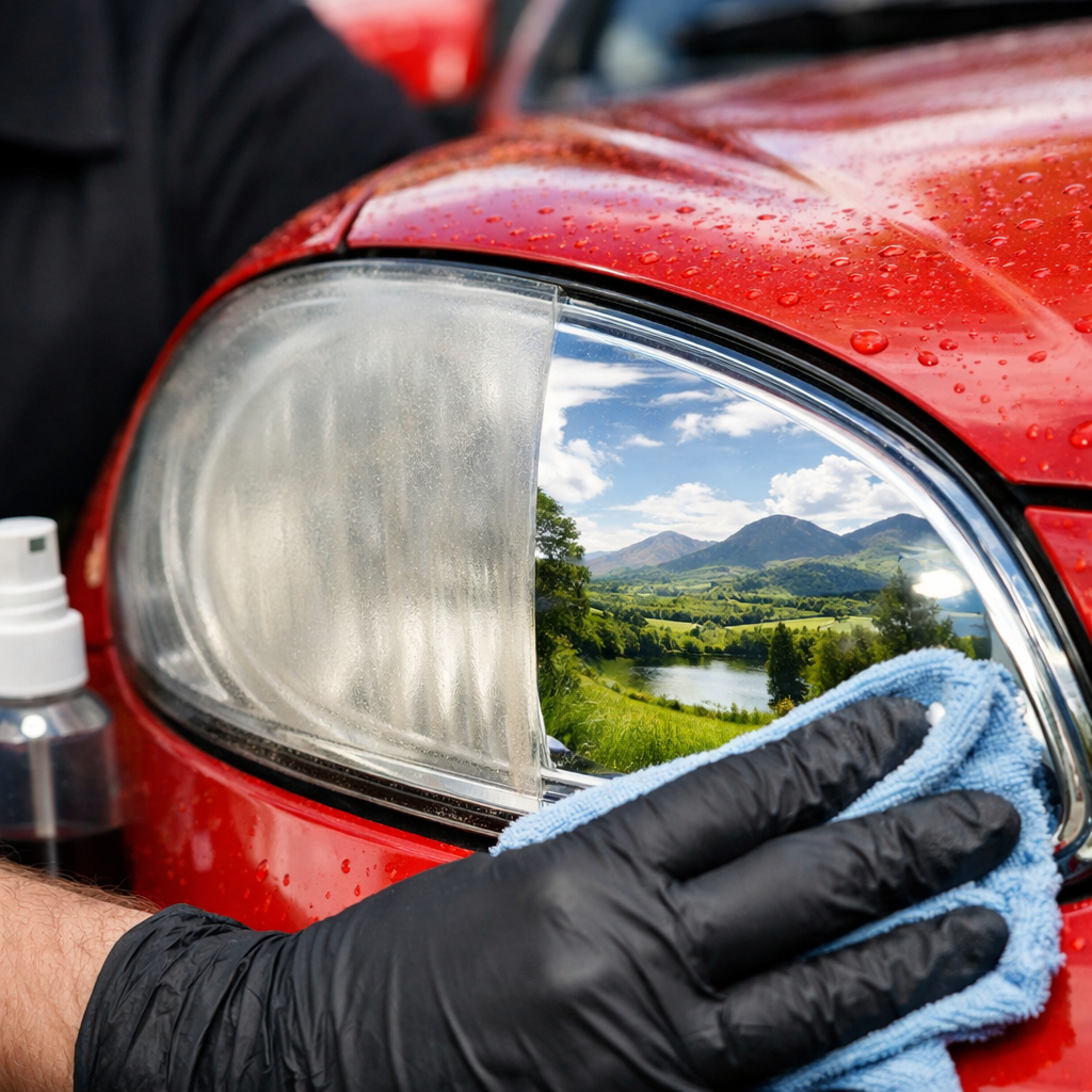 The Headlight Time Capsule: How Mobile Headlight Restoration in Downpatrick Unlocks Your Car’s Hidden History